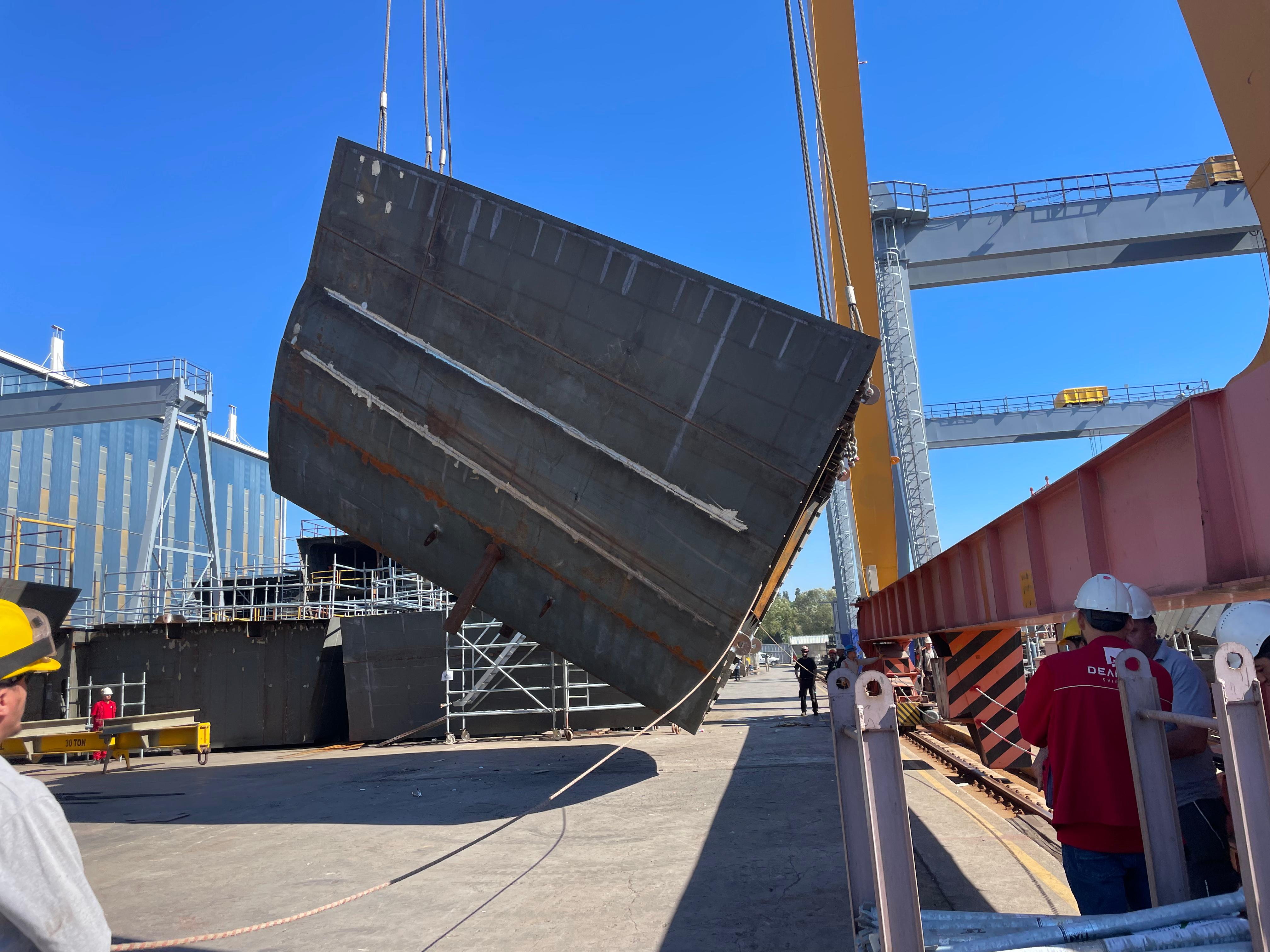 Ship Bow Section Blocks